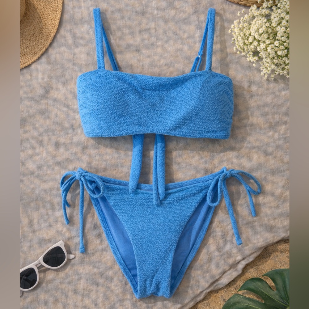 Gianni Bini Capri Blue Bikini Set